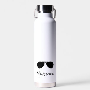 Aviator-Sonnenbrille Pilot-Flugzeug Cool fliegen Trinkflasche
