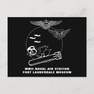 Aviator Torpedo Duck Postkarte