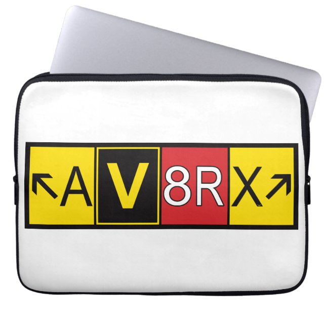 Aviatrix - AV8RX - Laptopschutzhülle (Vorderseite)