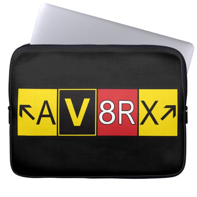 Aviatrix - AV8RX - Laptopschutzhülle (Vorderseite)