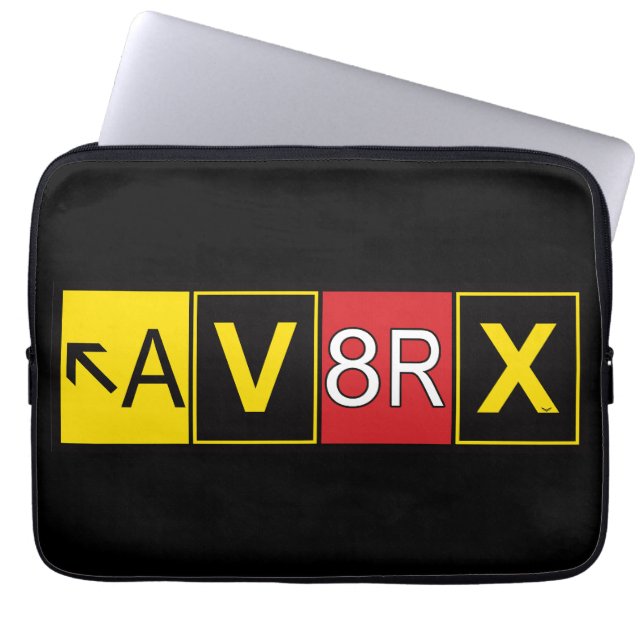 Aviatrix - AV8RX - Laptopschutzhülle (Vorderseite)