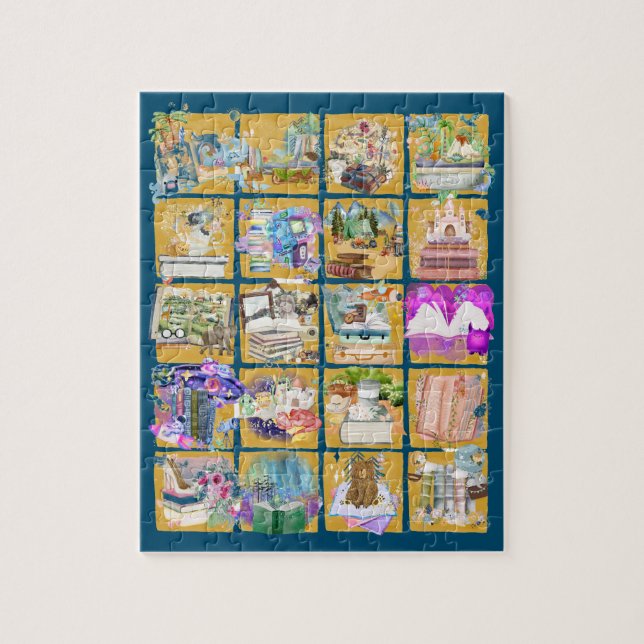 Avid Bibliophile Puzzle (Vertikal)