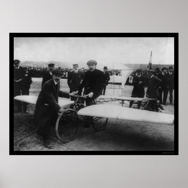 Aviette Contest in Moulineaux, Frankreich 1912 Poster (Vorne)