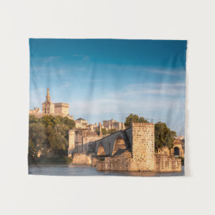 Avignon Bridge Frankreich Wandteppich