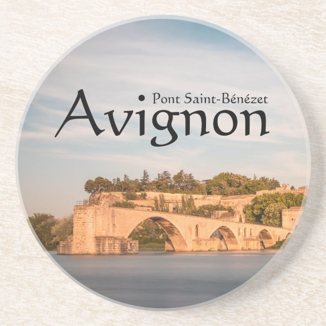 Avignon Bridge Souvenir Getränkeuntersetzer (Vorne)
