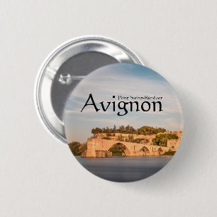 Avignon France Souvenir Button