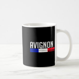 Avignon Frankreich Flagge Reise Souvenir Für Einhe Kaffeetasse
