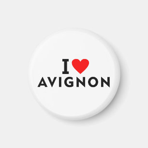 Avignon Frankreich Liebesstadt Herz gefällt Reisen Magnet