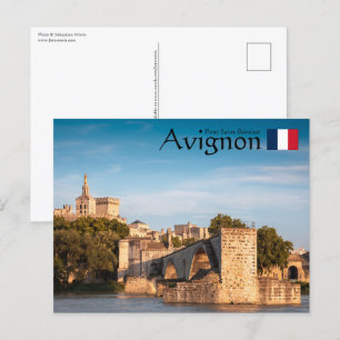 Avignon Frankreich Postkarte