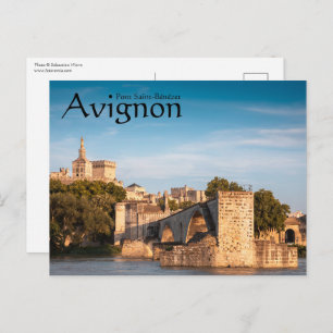 Avignon Frankreich Postkarte