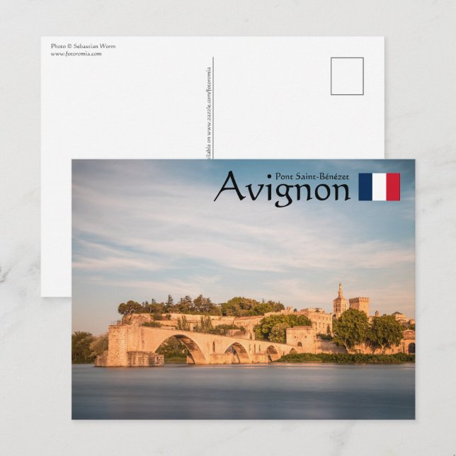 Avignon Frankreich Postkarte (Vorne/Hinten)