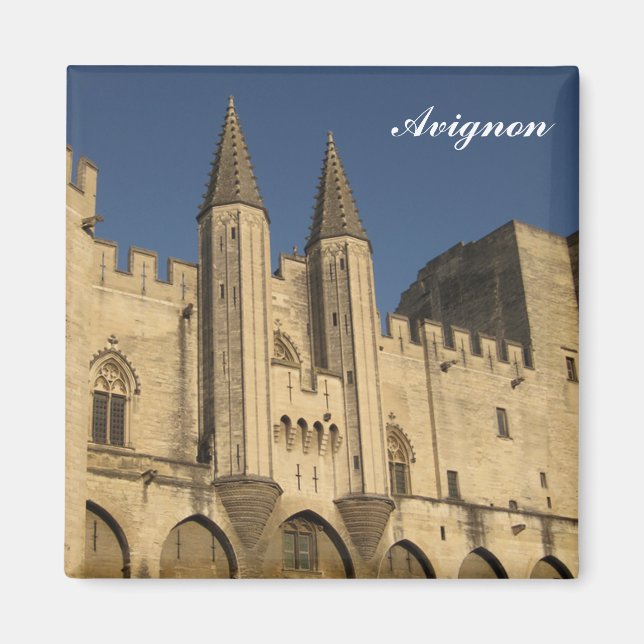 Avignon Palace of the Pope Magnet (Vorne)