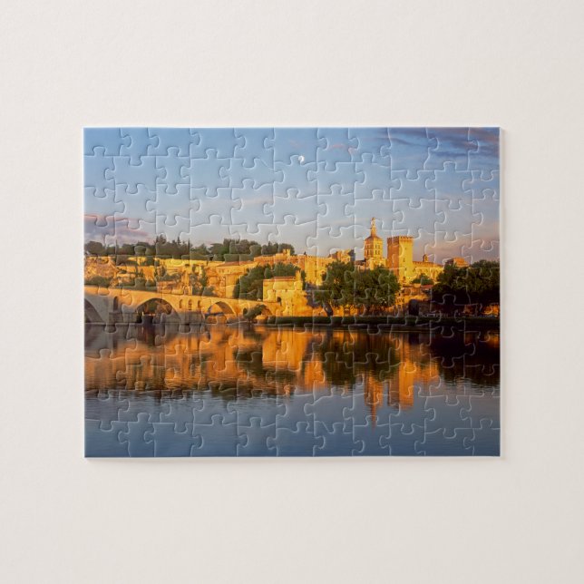 Avignon, Vaucluse, Provence, Frankreich, Rhone Puzzle (Horizontal)