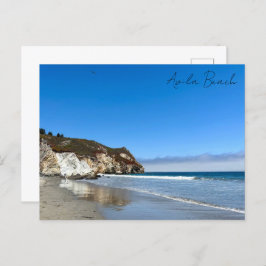 Avila Beach California Ocean Cliffs Fotografie Postkarte