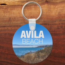 Avila Beach California Overlook Photography Schlüsselanhänger