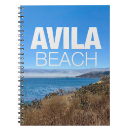 Avila Beach California Photography Notizblock