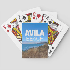 Avila Beach California Photography Spielkarten