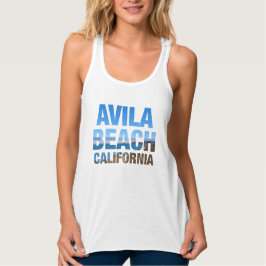Avila Beach California Vacation Women's Tank Top