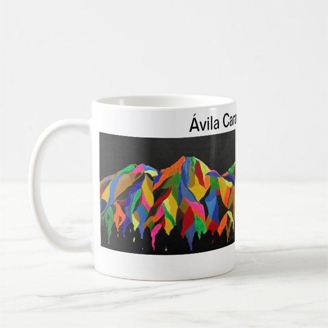 Avila Caracas Vollfarben Kaffeetasse (Links)
