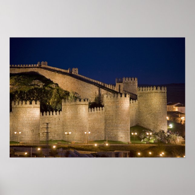 Avila, Kastilien und Leon, Spanien Poster (Vorne)