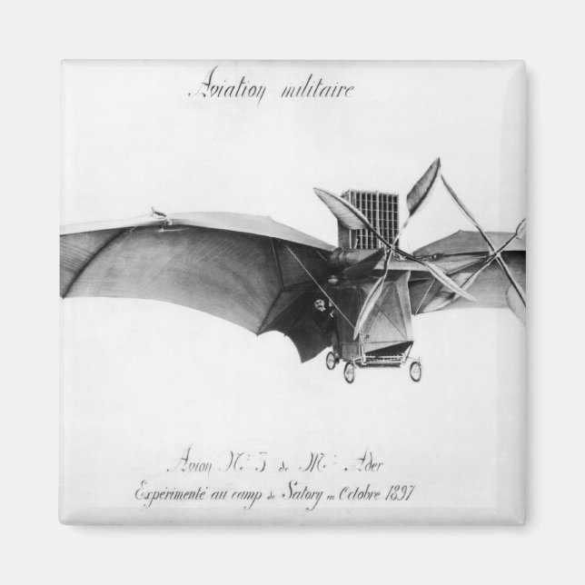 Avion III, "The Bat" Magnet (Vorne)