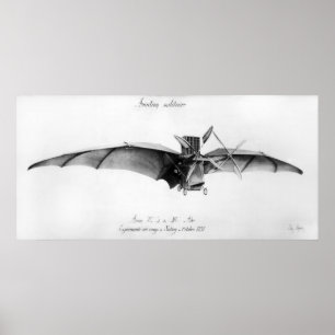 Avion III, "The Bat" Poster