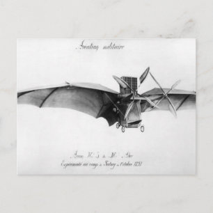 Avion III, "The Bat" Postkarte