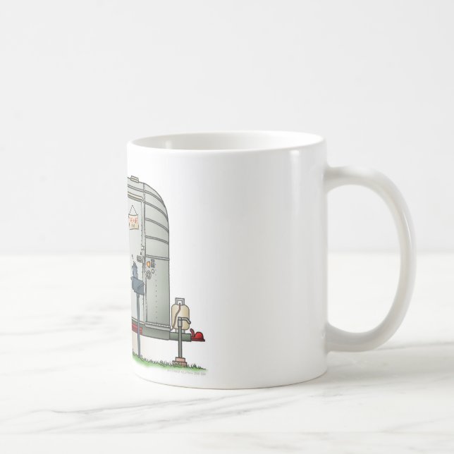 Avion Wohnwagenanhänger Kaffeetasse (Rechts)