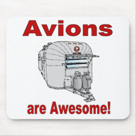Avionen sind Phantastisch60er-RED Mousepad