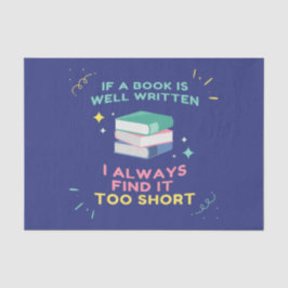 Avior Reader I - Jane Austen Zitat Seidenpapier