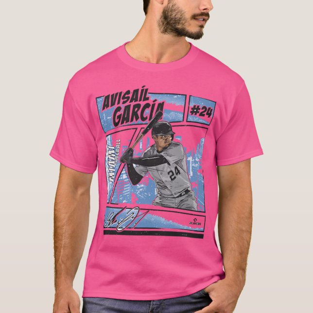 Avisail Garcia Miami Comic T-Shirt (Vorderseite)