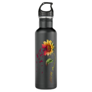 AVM Awareness Sunflower Edelstahlflasche