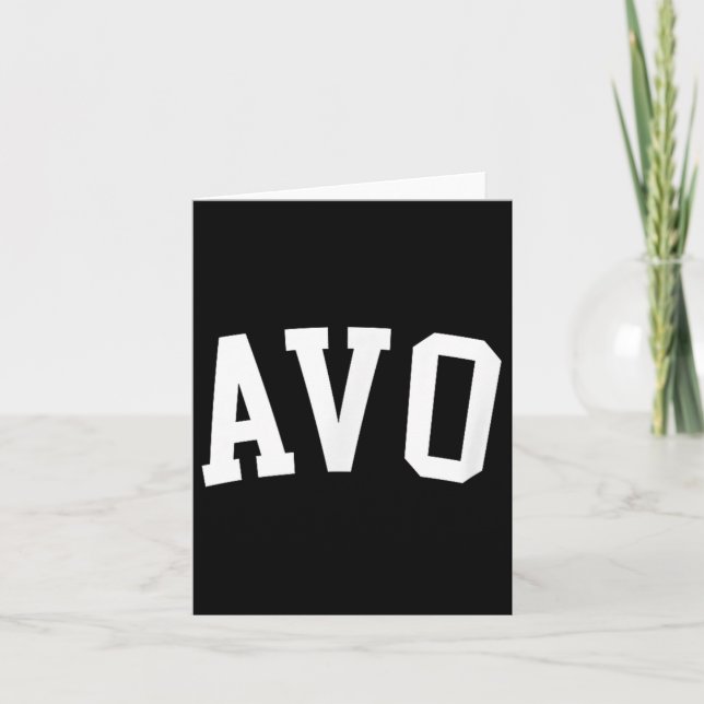 Avo _1 karte (Vorderseite)