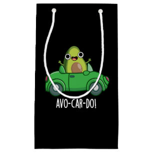 Avo-car-do Lustige Avocado Wortspiele Dunkler Hint Kleine Geschenktüte