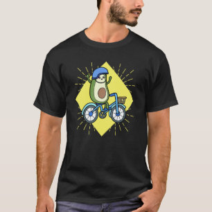Avo Cardio Herz Fitness Sport Radfahrer vegan vege T-Shirt