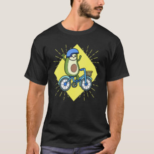 Avo Cardio Herz Fitness Sport Radfahrer vegan vege T-Shirt