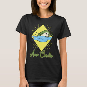 Avo Cardio Herz Fitness Sport Schwimmen vegan vege T-Shirt