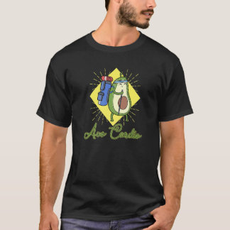 Avo Cardio Herzfitness Cardio Sport vegan vegetari T-Shirt