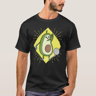 Avo Cardio Herzfitness Sport Golf Spieler vegan v T-Shirt