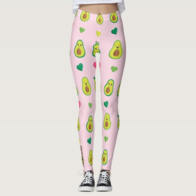 Avo-Cardio Never Looked So Sweet! Leggings (Vorderseite)