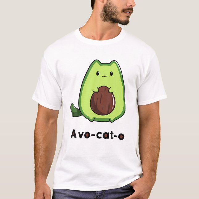 Avo-Cat-O Classic Arts Avocados T-Shirt (Vorderseite)