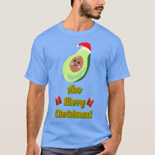 Avo Frohe Weihnachten Avocado T-Shirt