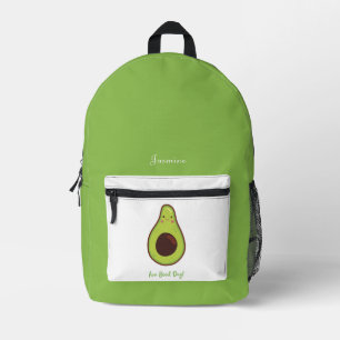 Avo Good Day Punny Avocado Personalisiert Bedruckter Rucksack