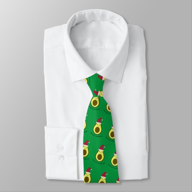 Avo Merry Christhass Avocado Neck Tie Krawatte (Gebunden)