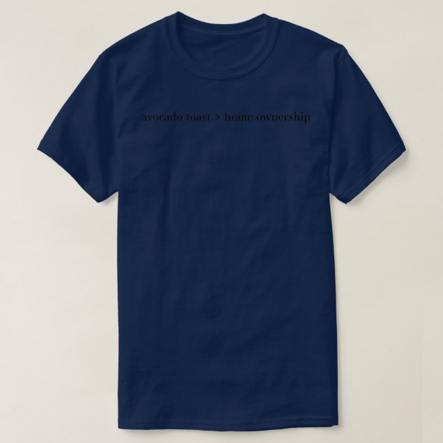AVO TOAST YASSS T-Shirt (Design vorne)