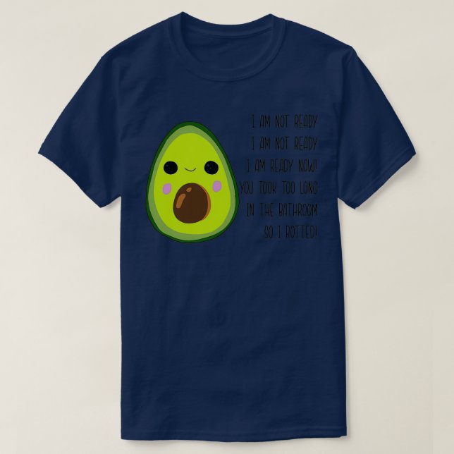 Avocado 12 1 T-Shirt (Design vorne)