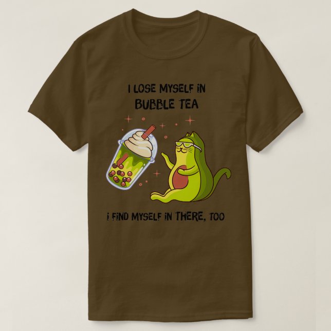 Avocado Aat trifft Avocado Bubble Tee (Design vorne)