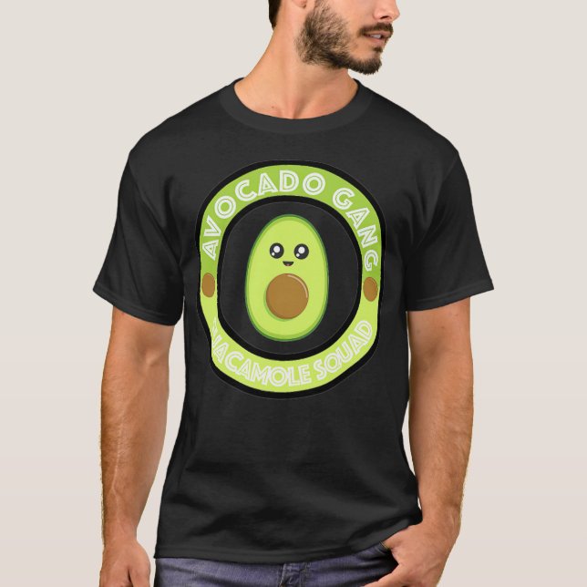 AVOCADO alpaca - T-Shirt (Vorderseite)