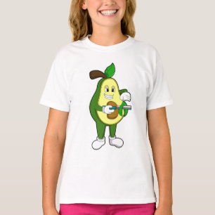 Avocado als Friseur mit Razor T-Shirt