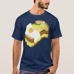 Avocado auf einem Toast Avocado Vegane Veggies, di T-Shirt